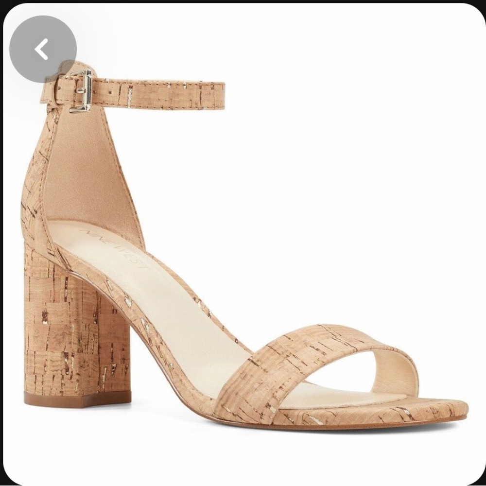 Nine West ‘Sandy’ Cork Block Heel Size 11